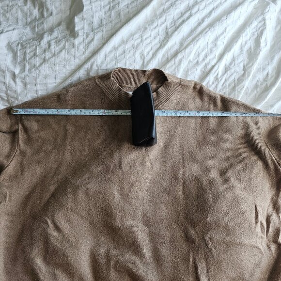 Oak & Fort Sweater - Camel - Sz M - Picture 8 of 10